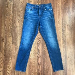 Madewell High-Rise Slim Boyjean